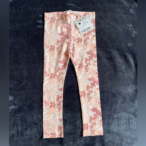 kate quinn Other - NEW with Tags Kate Quinn 2T Pink Classic Skinny Leggings Mod Leaf Mommy & Me